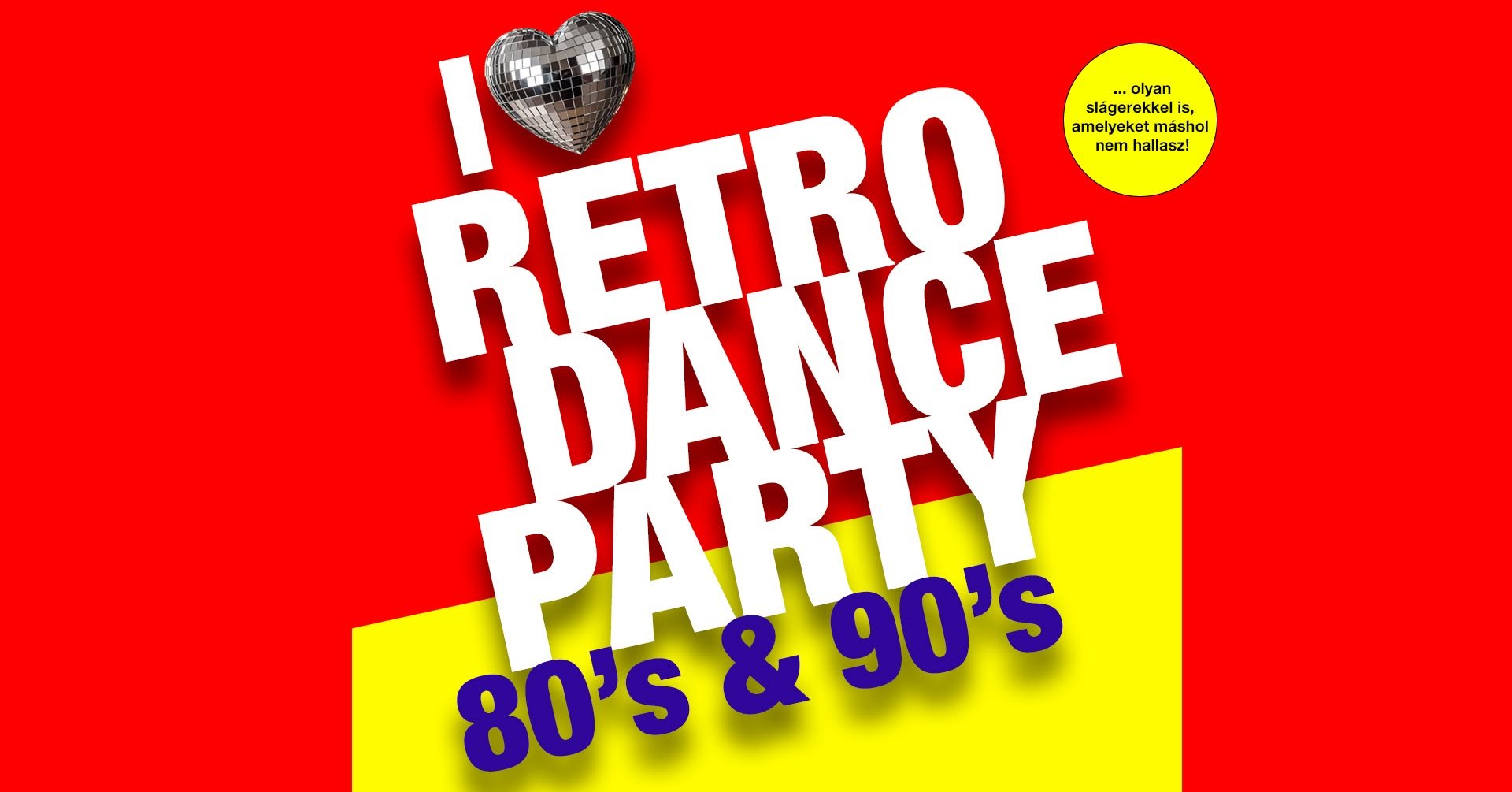 Egy újabb remek este a New Orleans Music Clubban: I LOVE RETRO dance party - SZEPT. 19. szombat este!