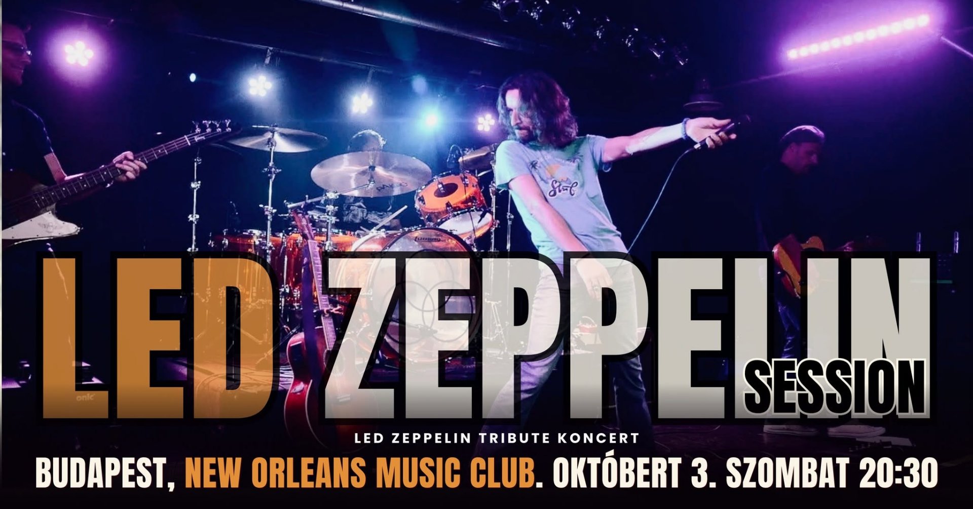 Egy újabb remek este a New Orleans Music Clubban: LED ZEPPELIN - OKT. 3. szombat este!